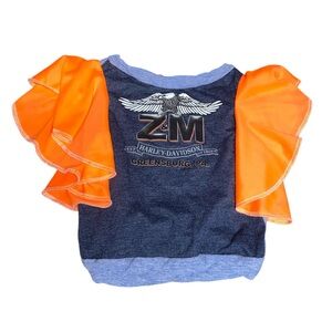 Harley Davidson Reworked Tshirt Toddler Size 4t